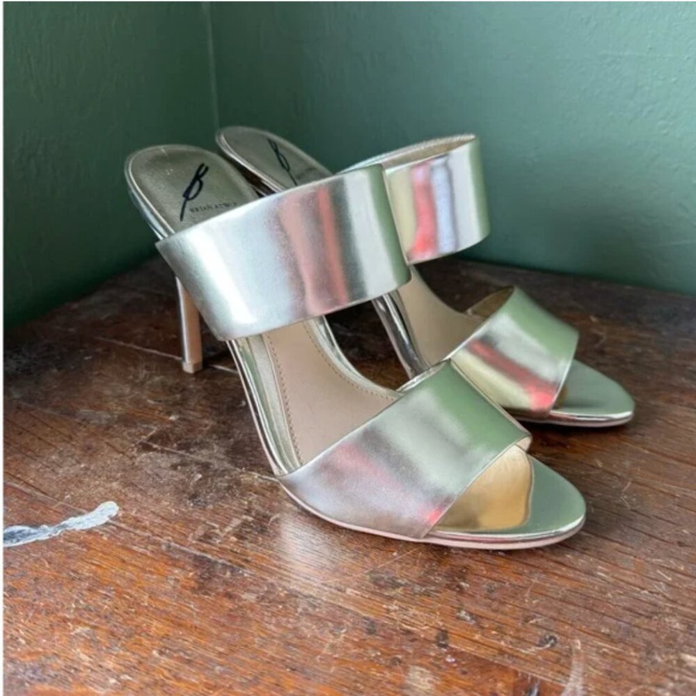 Brian Atwood Gold Heels
